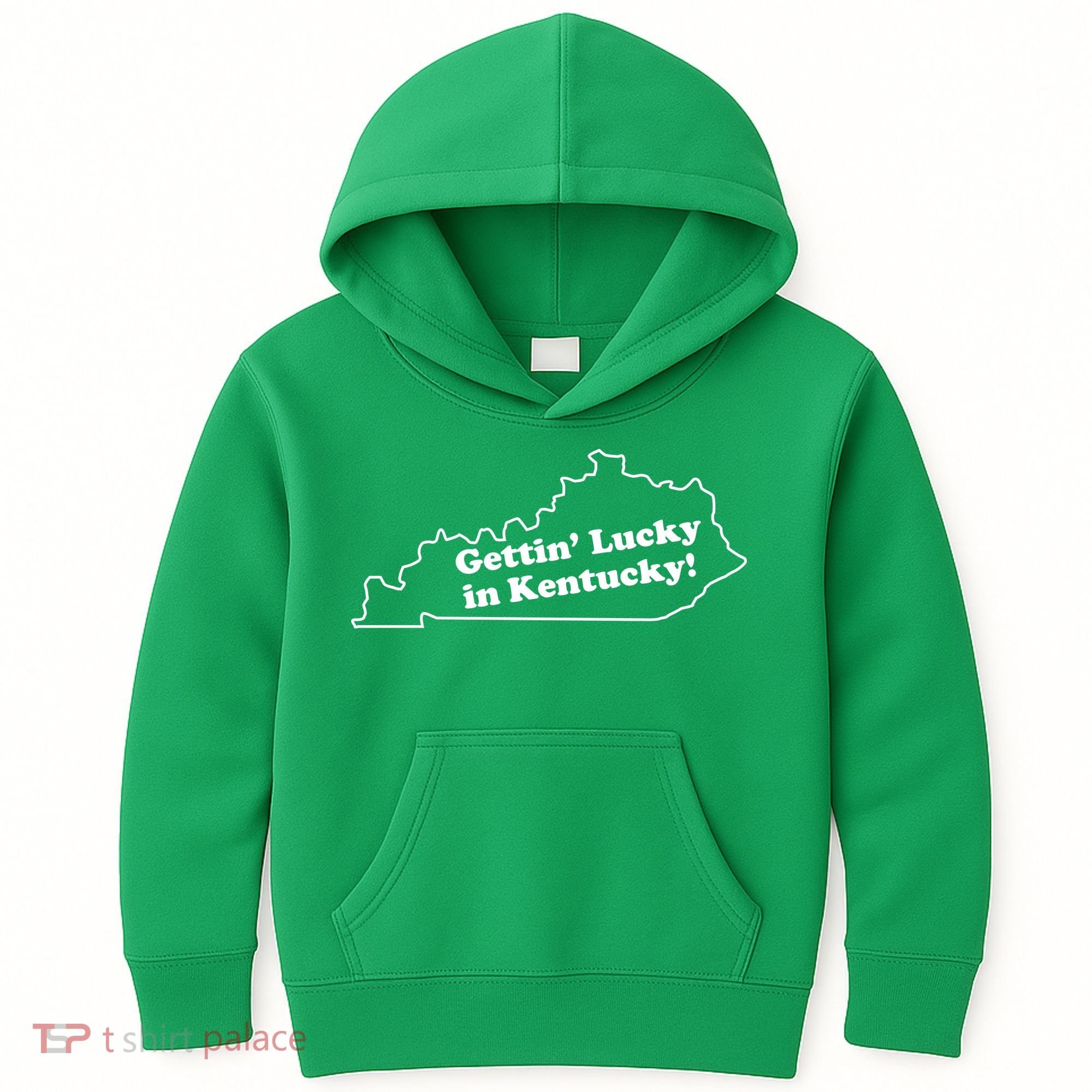 Gettin Lucky In Kentucky Cool Lucky In Kentucky Kids Hoodie