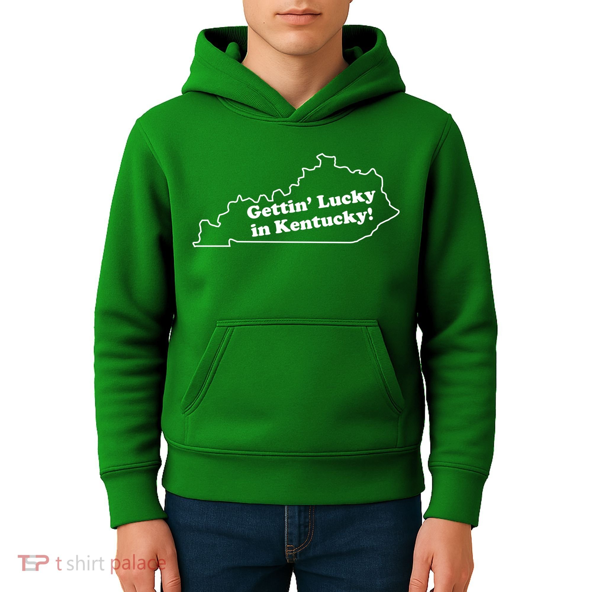 Gettin Lucky In Kentucky Cool Lucky In Kentucky Kids Hoodie