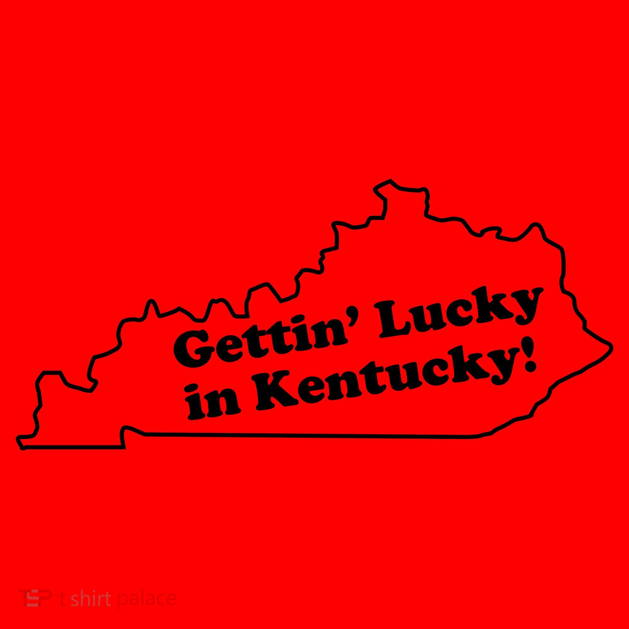 Gettin Lucky In Kentucky Cool Lucky In Kentucky Santa Hat