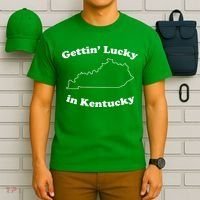 Gettin Lucky In Kentucky Cool Lucky In Kentucky T-Shirt thumb 6
