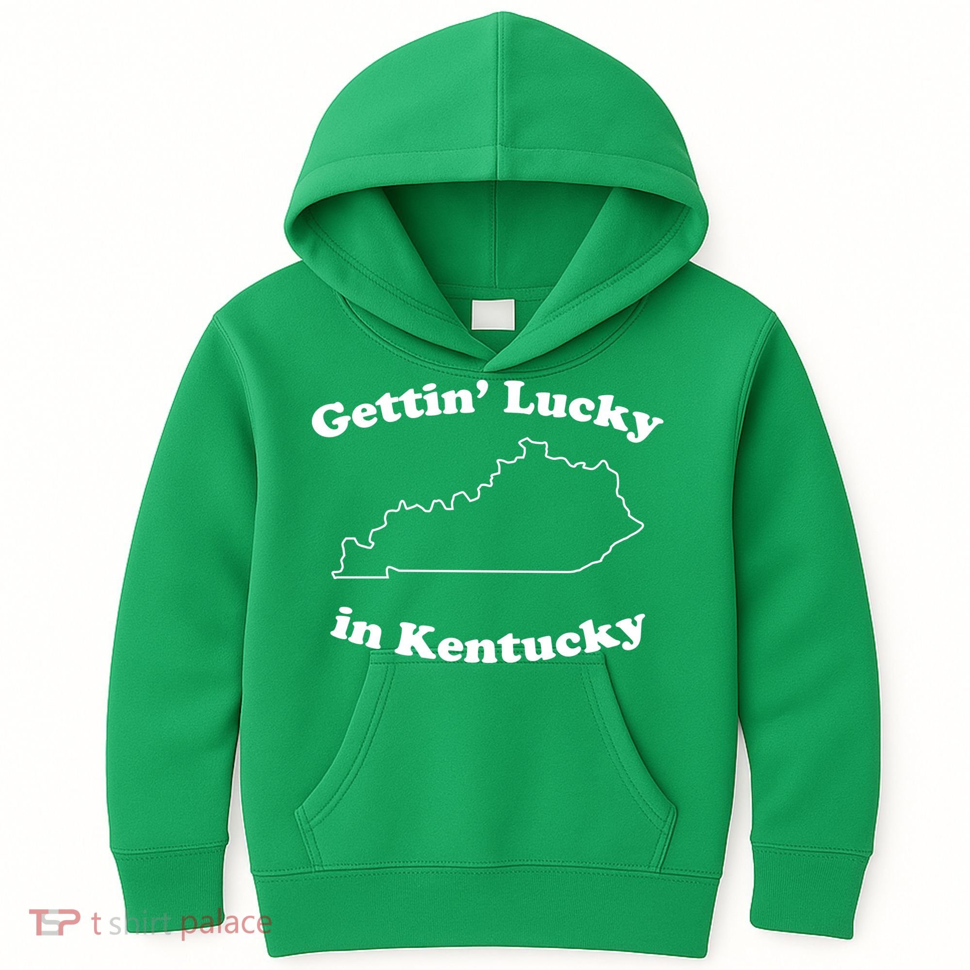 Gettin Lucky In Kentucky Cool Lucky In Kentucky Kids Hoodie