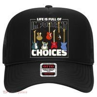 Guitar Life Is Full Of Important Choices Hat thumb 0
