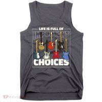 Guitar Life Is Full Of Important Choices Tank Top thumb 0