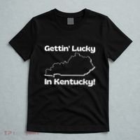 Gettin Lucky In Kentucky T-Shirt thumb 5