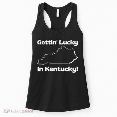 Gettin Lucky In Kentucky Women's Tank Top
