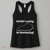 Gettin Lucky In Kentucky Women's Tank Top thumb 3