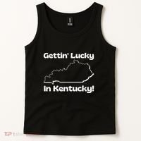 Gettin Lucky In Kentucky Tank Top thumb 2