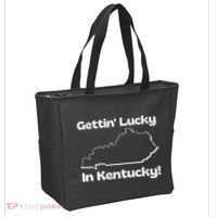Gettin Lucky In Kentucky Tote Bag thumb 2