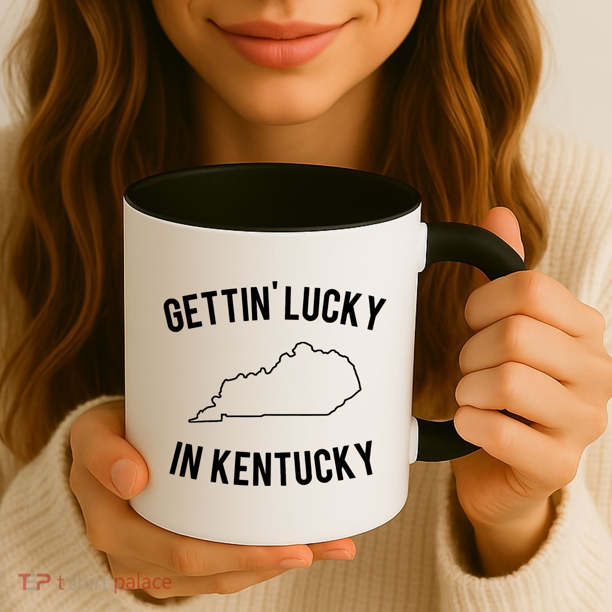 Gettin Lucky In Kentucky Coffee Mug