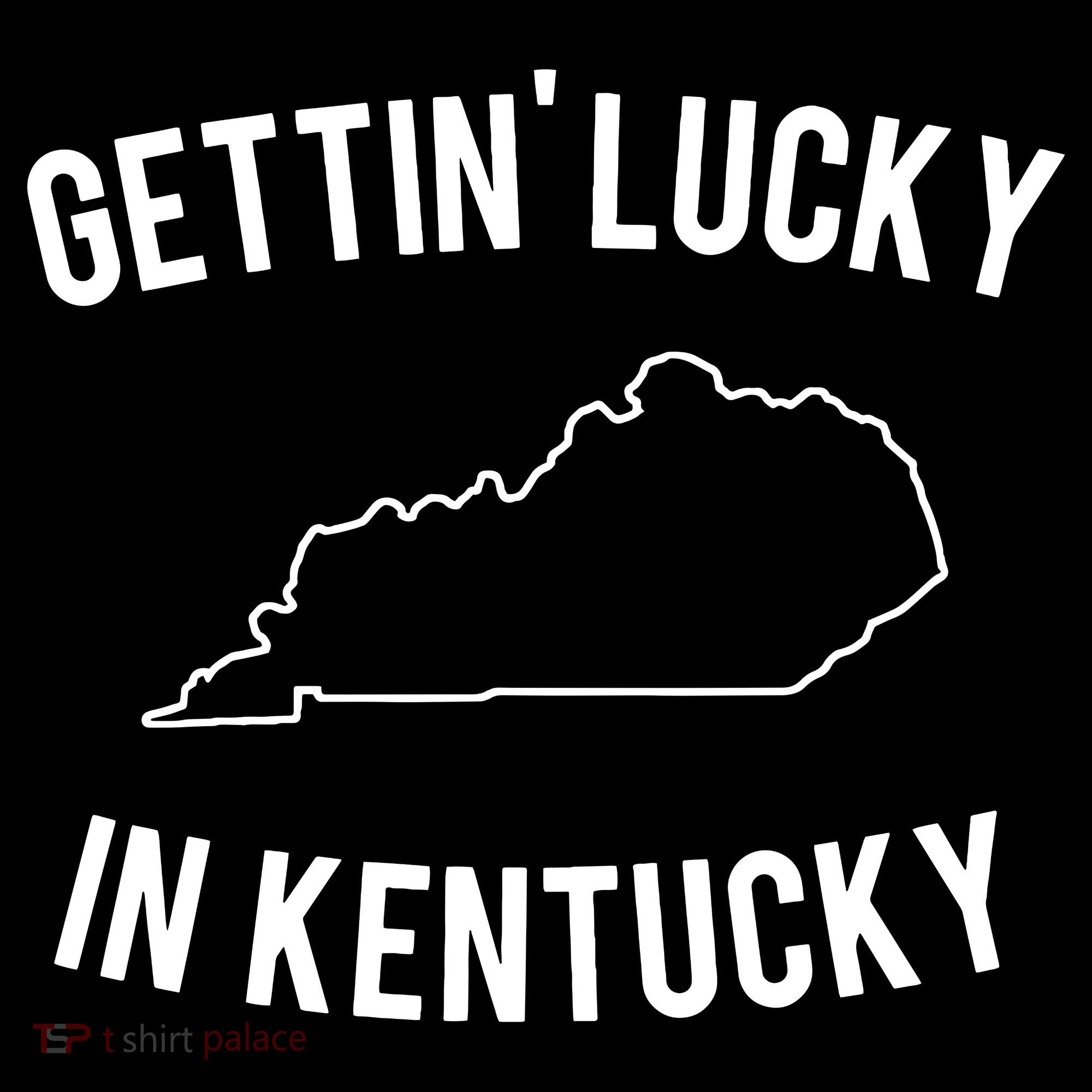 Gettin Lucky In Kentucky Women's Hoodie
