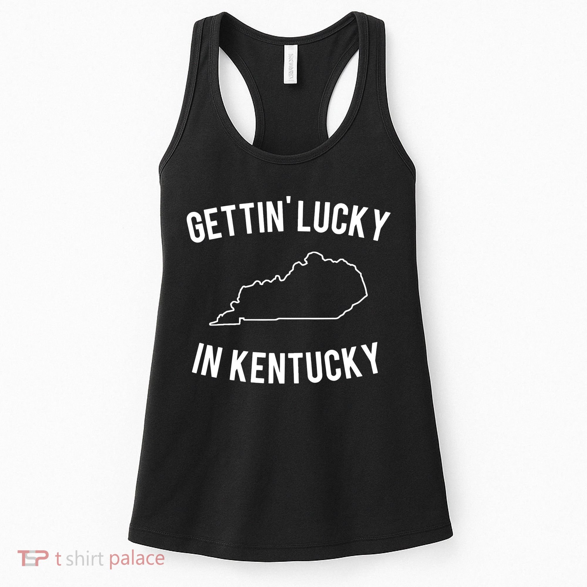 Gettin Lucky In Kentucky Women's Tank Top