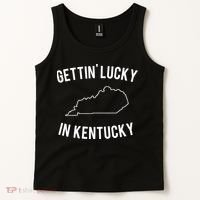 Gettin Lucky In Kentucky Tank Top thumb 2