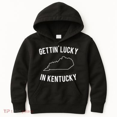 Gettin Lucky In Kentucky Kids Hoodie