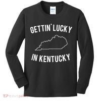 Gettin Lucky In Kentucky Kids Long Sleeve Shirt thumb 0
