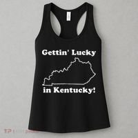 Gettin Lucky In Kentucky Women's Tank Top thumb 3