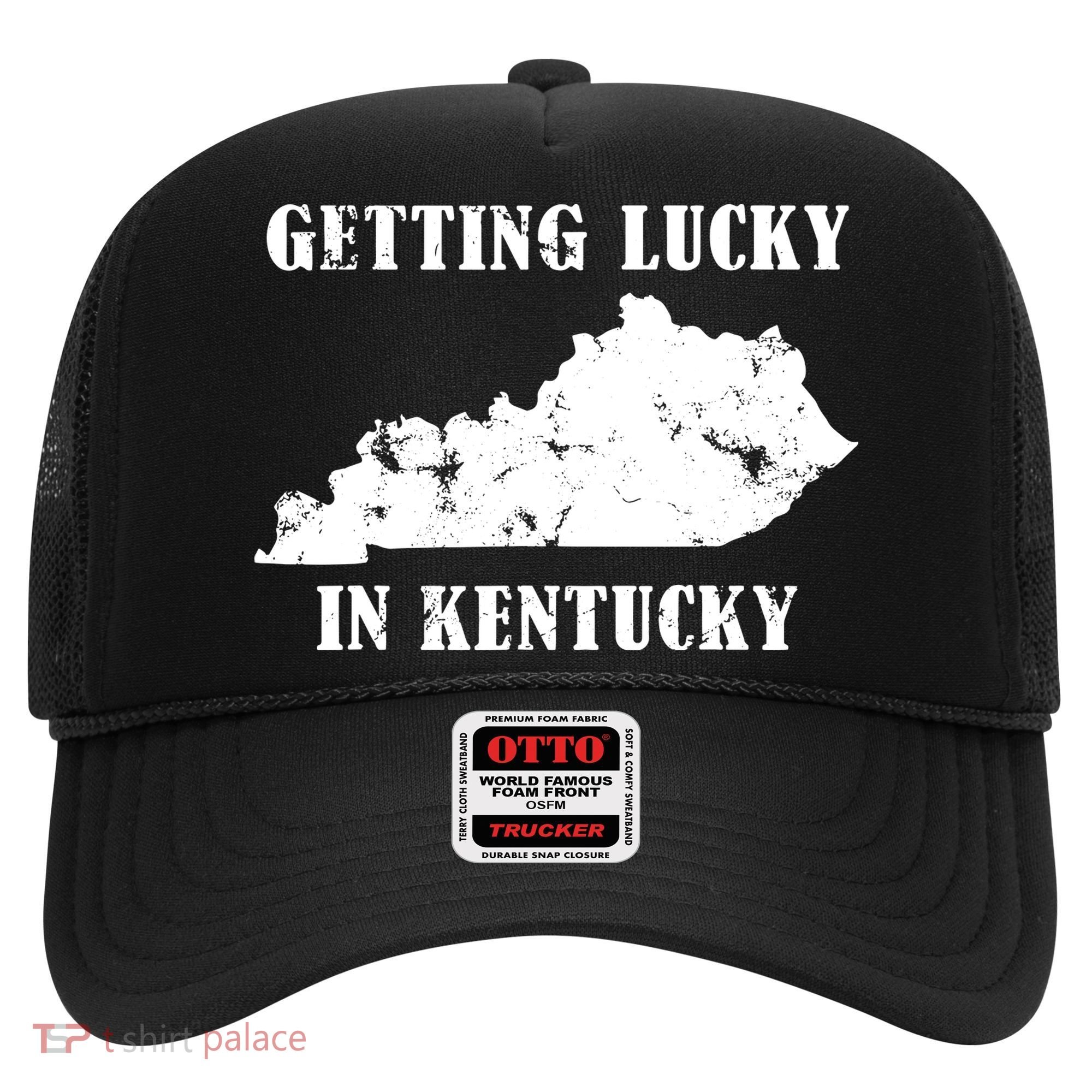 Getting Lucky In Kentucky Distressed Kentucky Hat