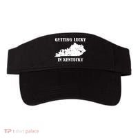 Getting Lucky In Kentucky Distressed Kentucky Visor thumb 0