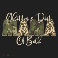 Glitter And Dirt Mama Of Both Mother's Day Tumbler thumb 3