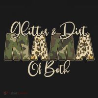 Glitter And Dirt Mama Of Both Mother's Day Ornament thumb 1