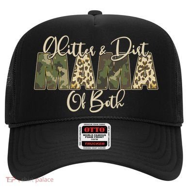 Glitter And Dirt Mama Of Both Mother's Day Hat