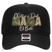 Glitter And Dirt Mama Of Both Mother's Day Hat thumb 0