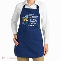 Guitar Lover Just Because I Can't Sing Doesn't Mean I Won't Apron thumb 2