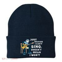 Guitar Lover Just Because I Can't Sing Doesn't Mean I Won't Beanie thumb 0