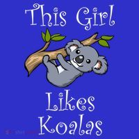 Girl Likes Koalas Cute Nature Wildlife Animal Gift Visor thumb 3