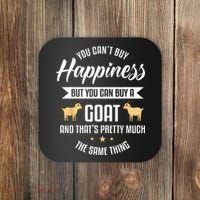 Goat Lover Livestock Farmer Breeder Coaster thumb 0