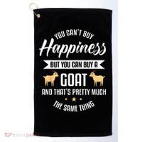 Goat Lover Livestock Farmer Breeder Golf Towel thumb 0