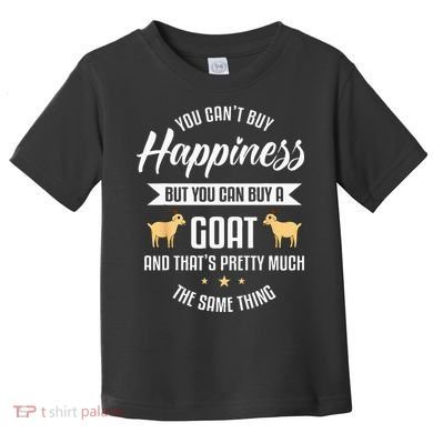 Goat Lover Livestock Farmer Breeder Toddler T-Shirt