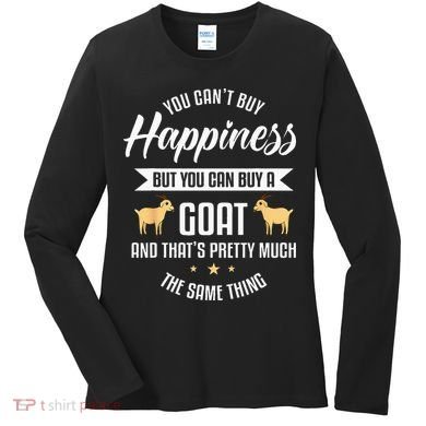 Goat Lover Livestock Farmer Breeder Women's Long Sleeve Shirt