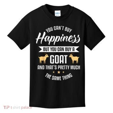 Goat Lover Livestock Farmer Breeder Kids T-Shirt