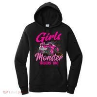 Girls Like Monster Trucks Too Young Monster Truck Women's Hoodie thumb 0