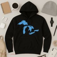 Great Lakes Michigan Hoodie thumb 3