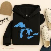 Great Lakes Michigan Hoodie thumb 4