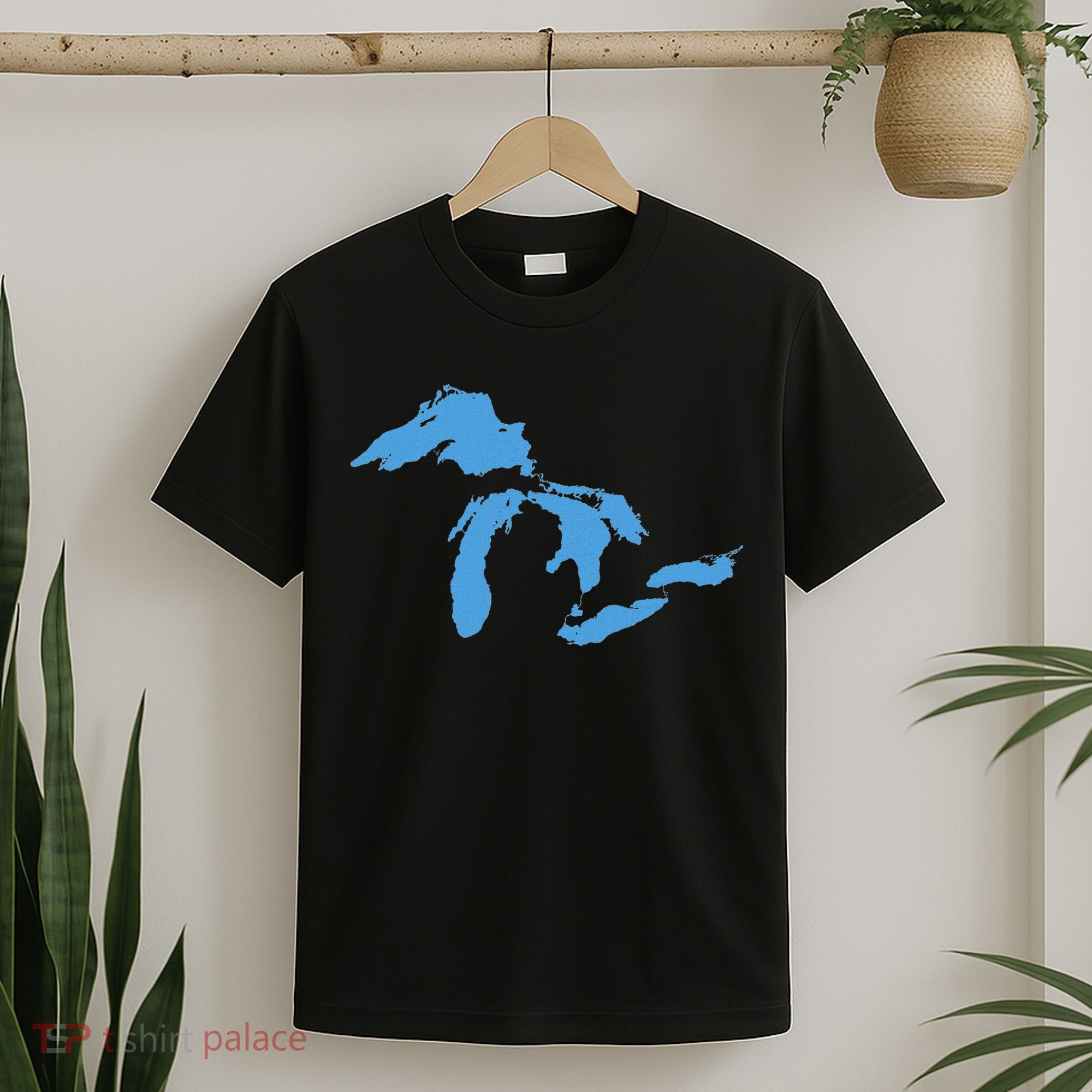 Great Lakes Michigan T-Shirt