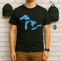 Great Lakes Michigan T-Shirt thumb 6