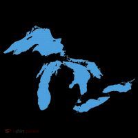 Great Lakes Michigan Button thumb 1