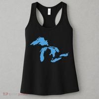 Great Lakes Michigan Women's Tank Top thumb 3