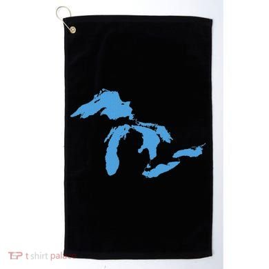 Great Lakes Michigan Golf Towel