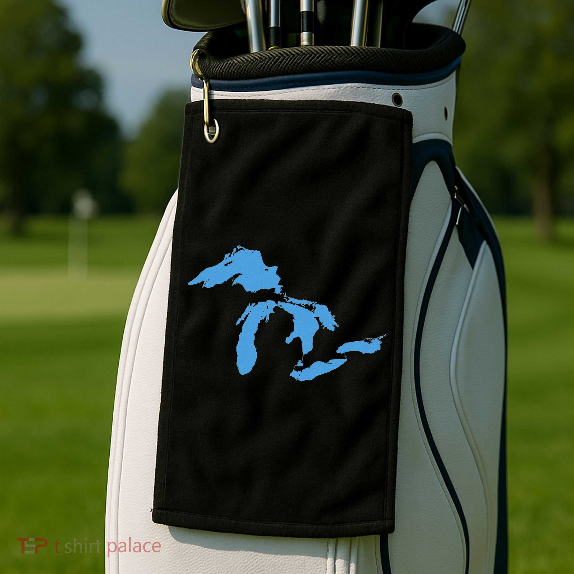 Great Lakes Michigan Golf Towel