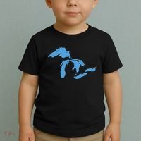 Great Lakes Michigan Toddler T-Shirt thumb 2