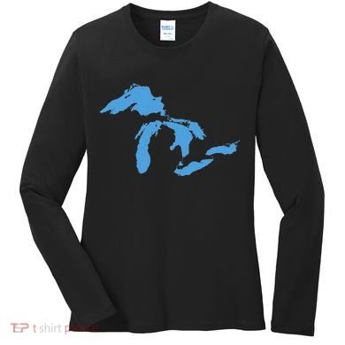 Great Lakes Michigan Women's Long Sleeve Shirt