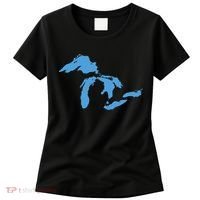 Great Lakes Michigan Women's T-Shirt thumb 0