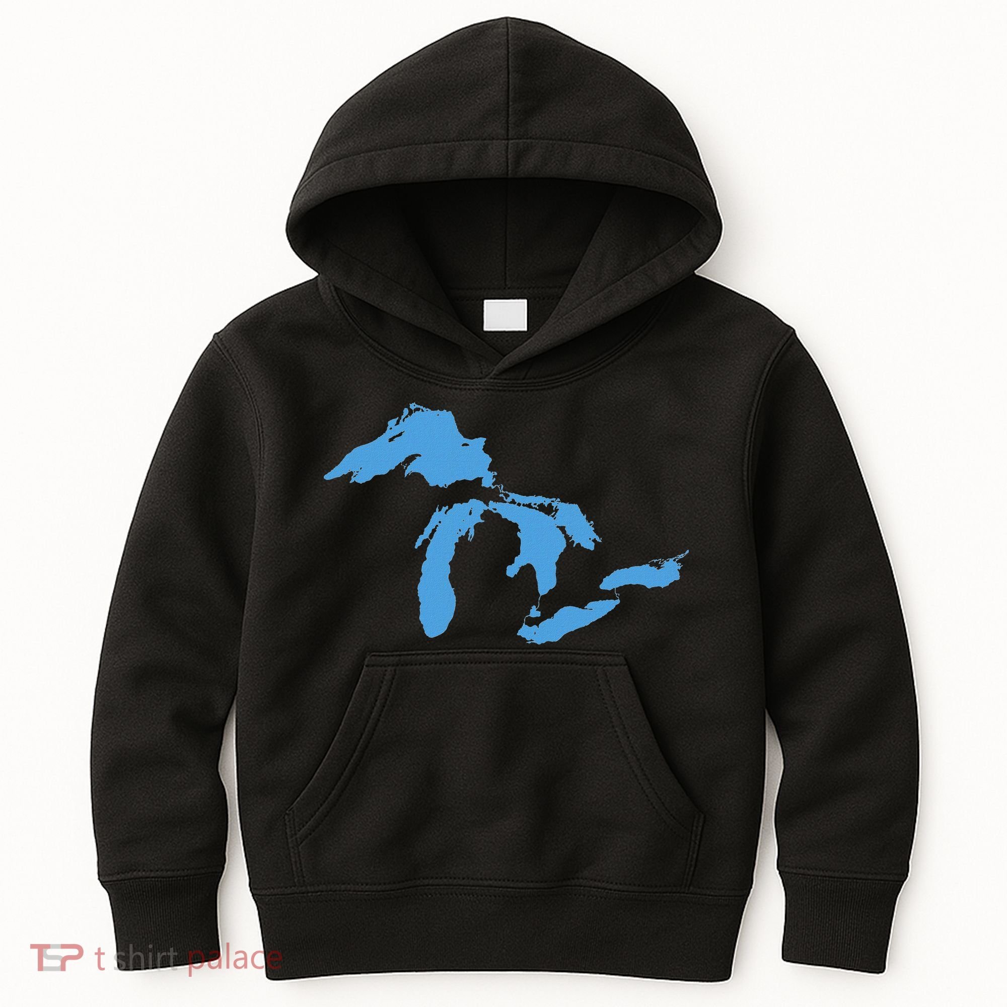 Great Lakes Michigan Kids Hoodie