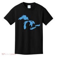 Great Lakes Michigan Kids T-Shirt thumb 0