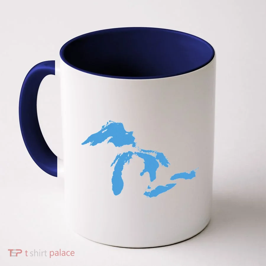 Great Lakes Michigan Coffee Mug