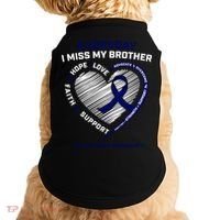 Gifts Loving Memory Gift Brother Colon Cancer Awareness Gift Doggie Tank thumb 0