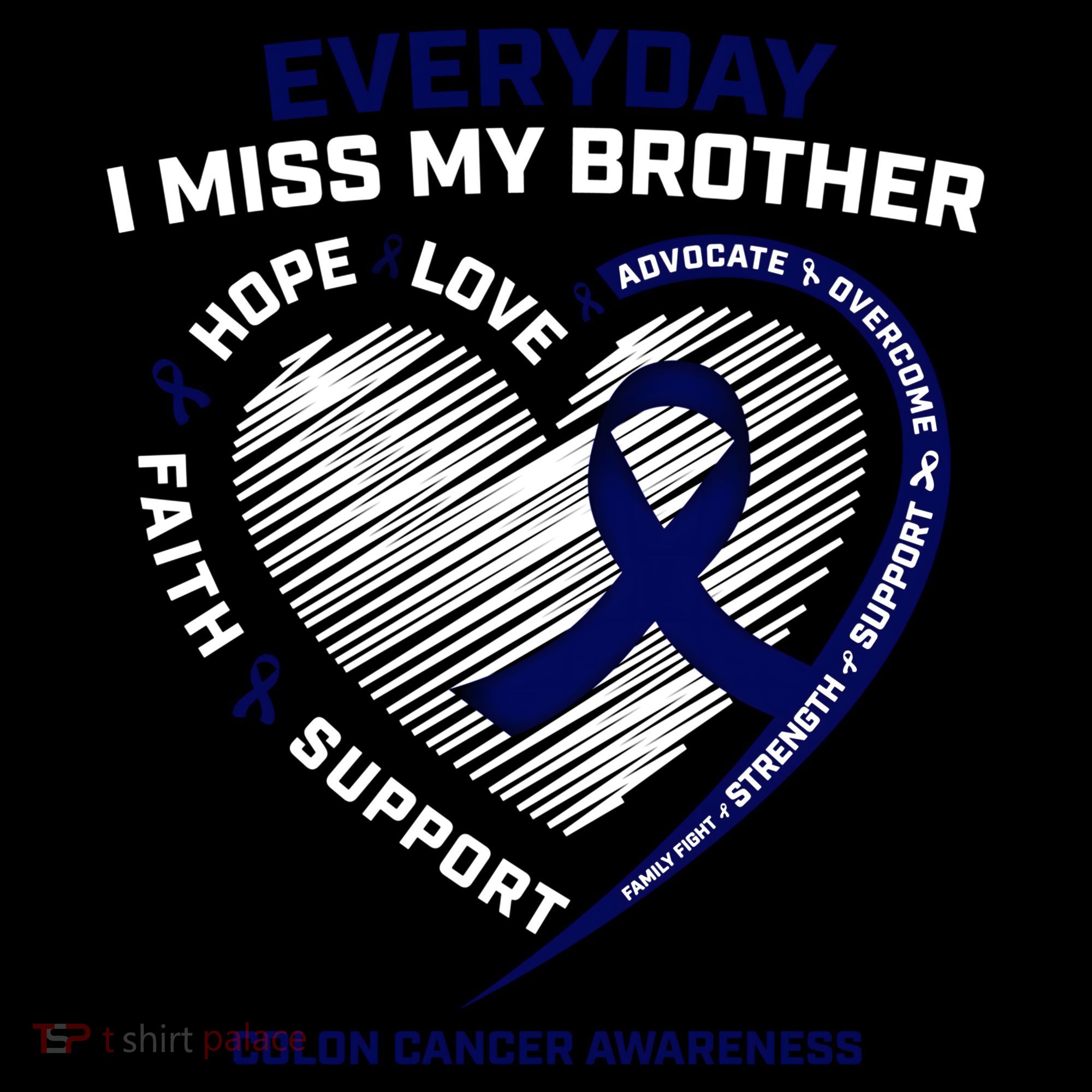 Gifts Loving Memory Gift Brother Colon Cancer Awareness Gift Coffee Mug